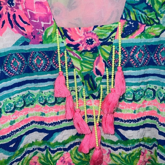 NWOT!🦄 Lilly Pulitzer Beautiful Gabriella Dress Size XXS 💕HARD TO FIND!💕 - Picture 11 of 15